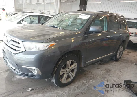 2013 Toyota Highlander Limited V6 z USA, uszkodzony, nr VIN 5TDDK3EH6DS207877